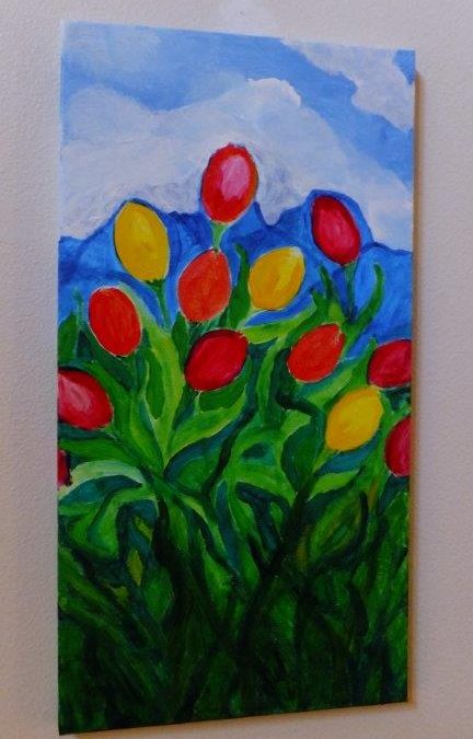 Acrylic Tulip