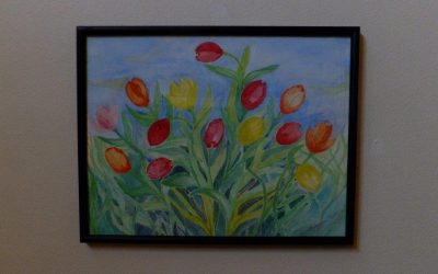 Watercolor Tulips 02